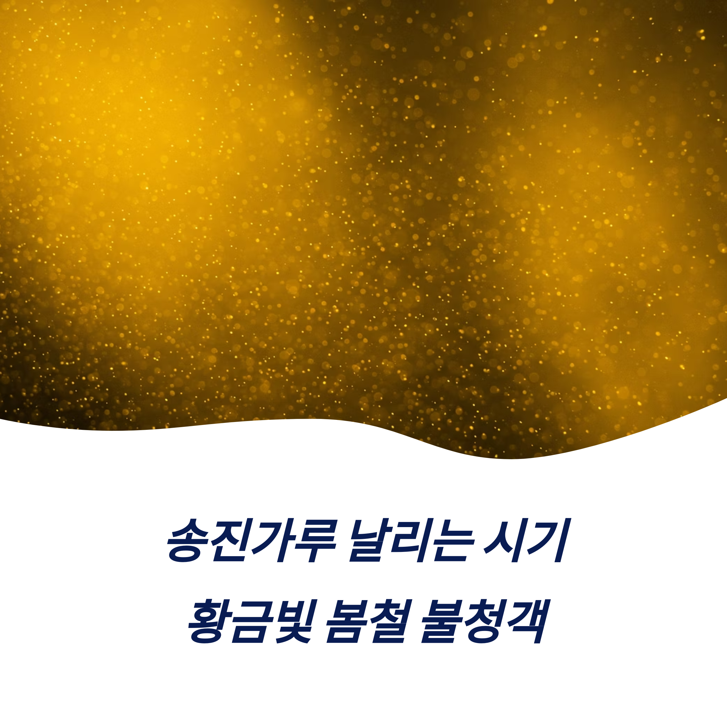 송진가루 날리는 시기 예방법 대처법 주의사항