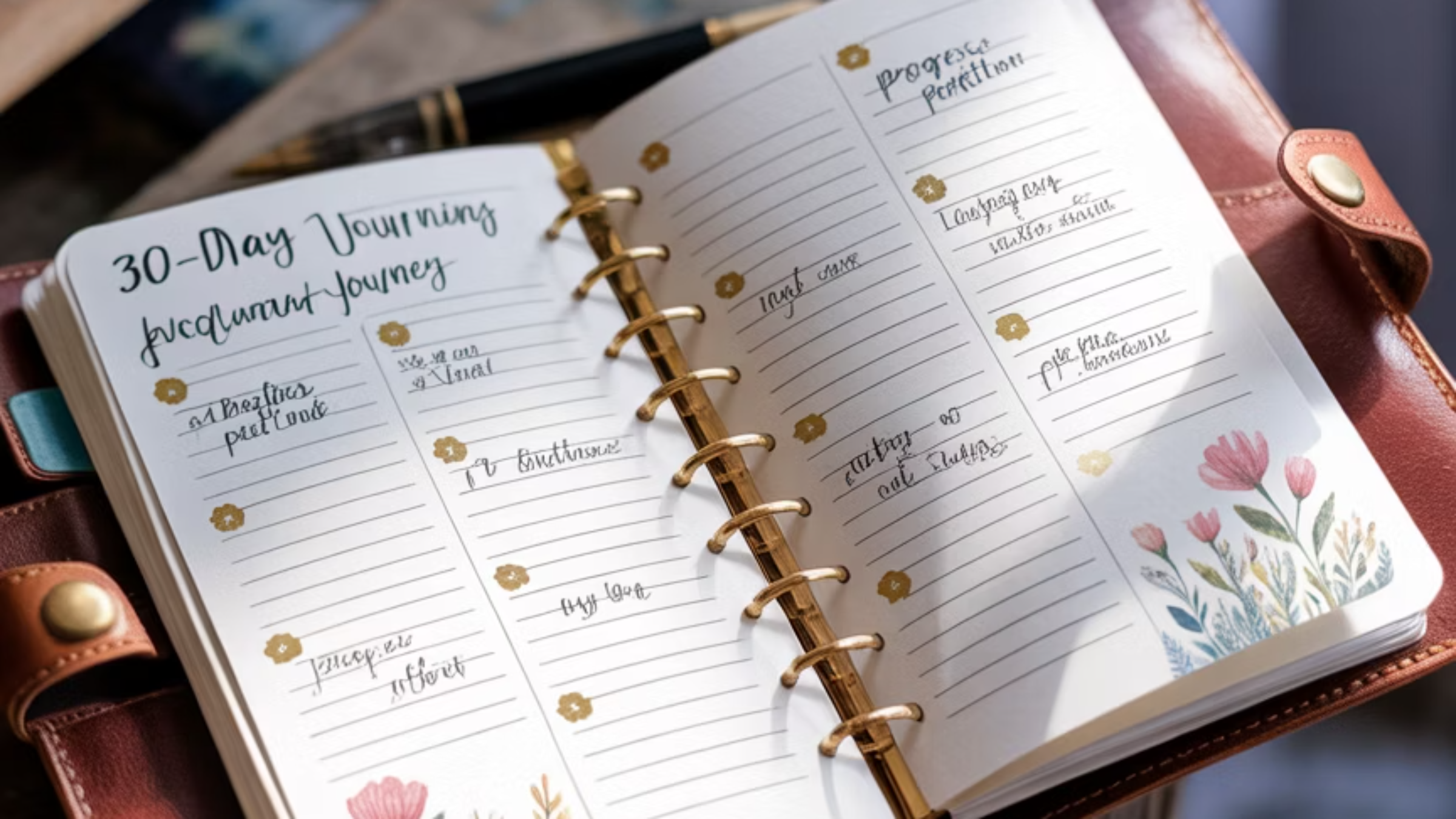 30일 변화 계획 구성