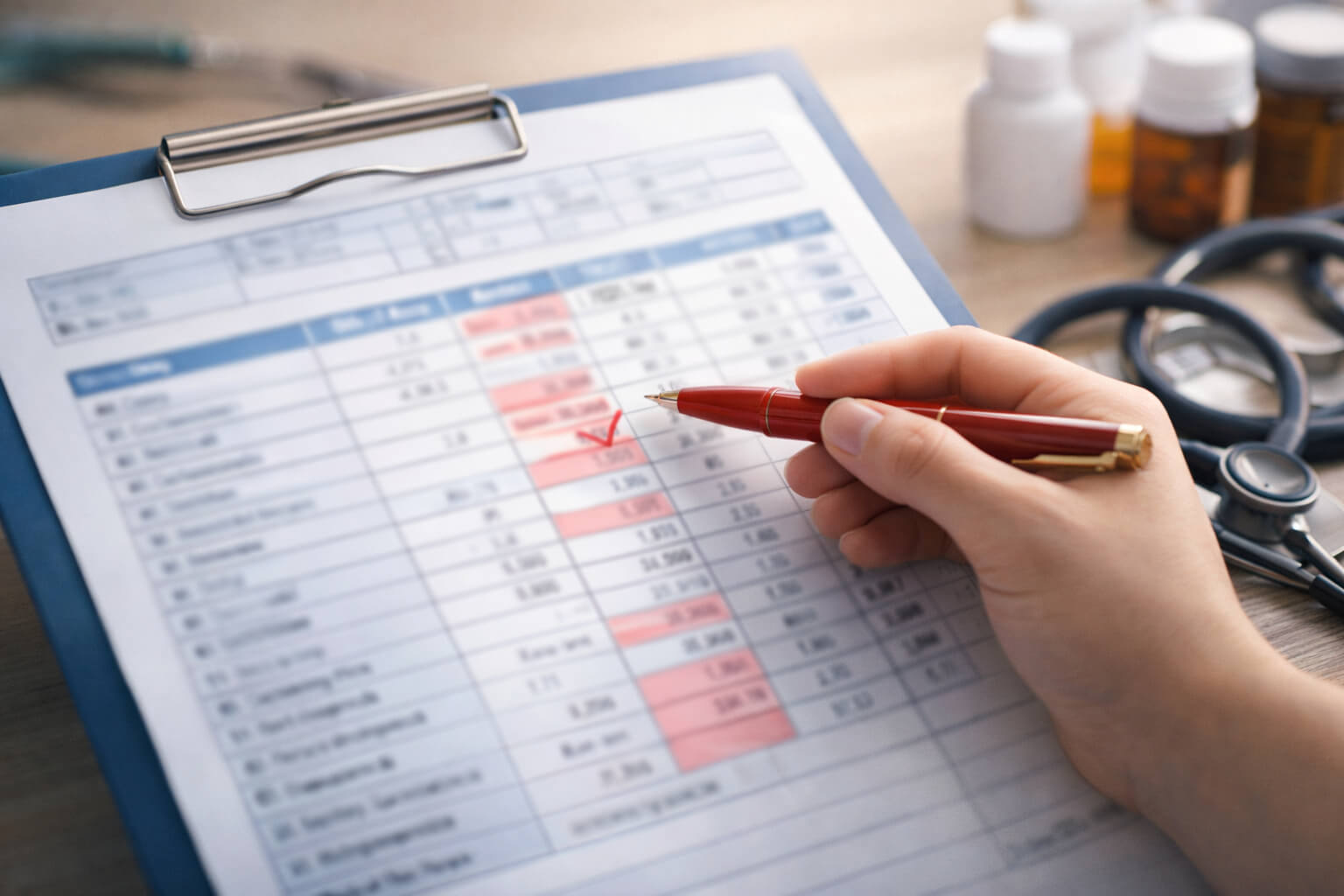 건강검진 결과표 보는 법: 이상 수치 체크 5가지