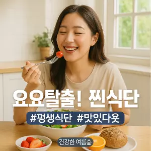 건강한 식단플랜: 요요 걱정 끝! 😉