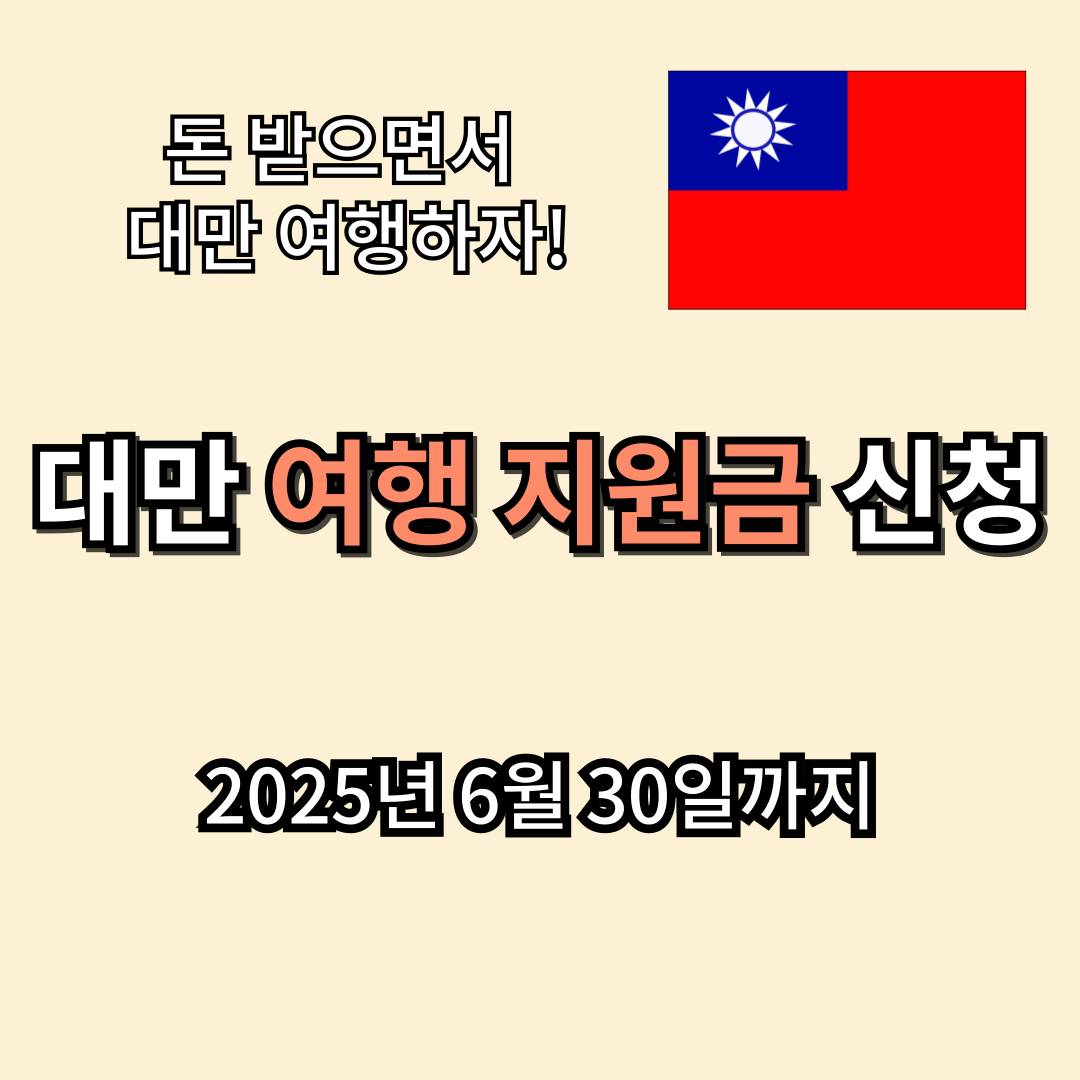 대만 여행지원금