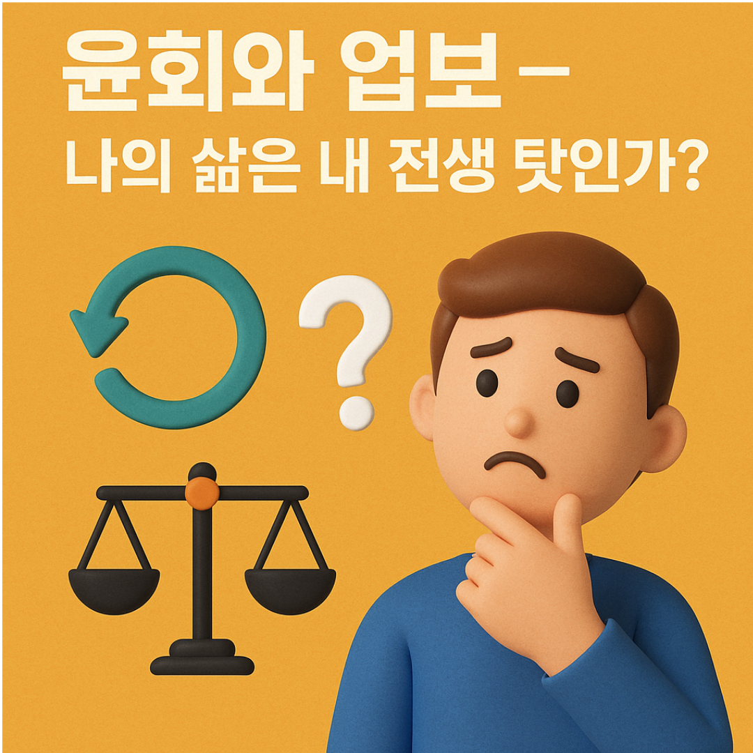 윤회와 업보 &ndash; 나의 삶은 내 전생 탓인가?