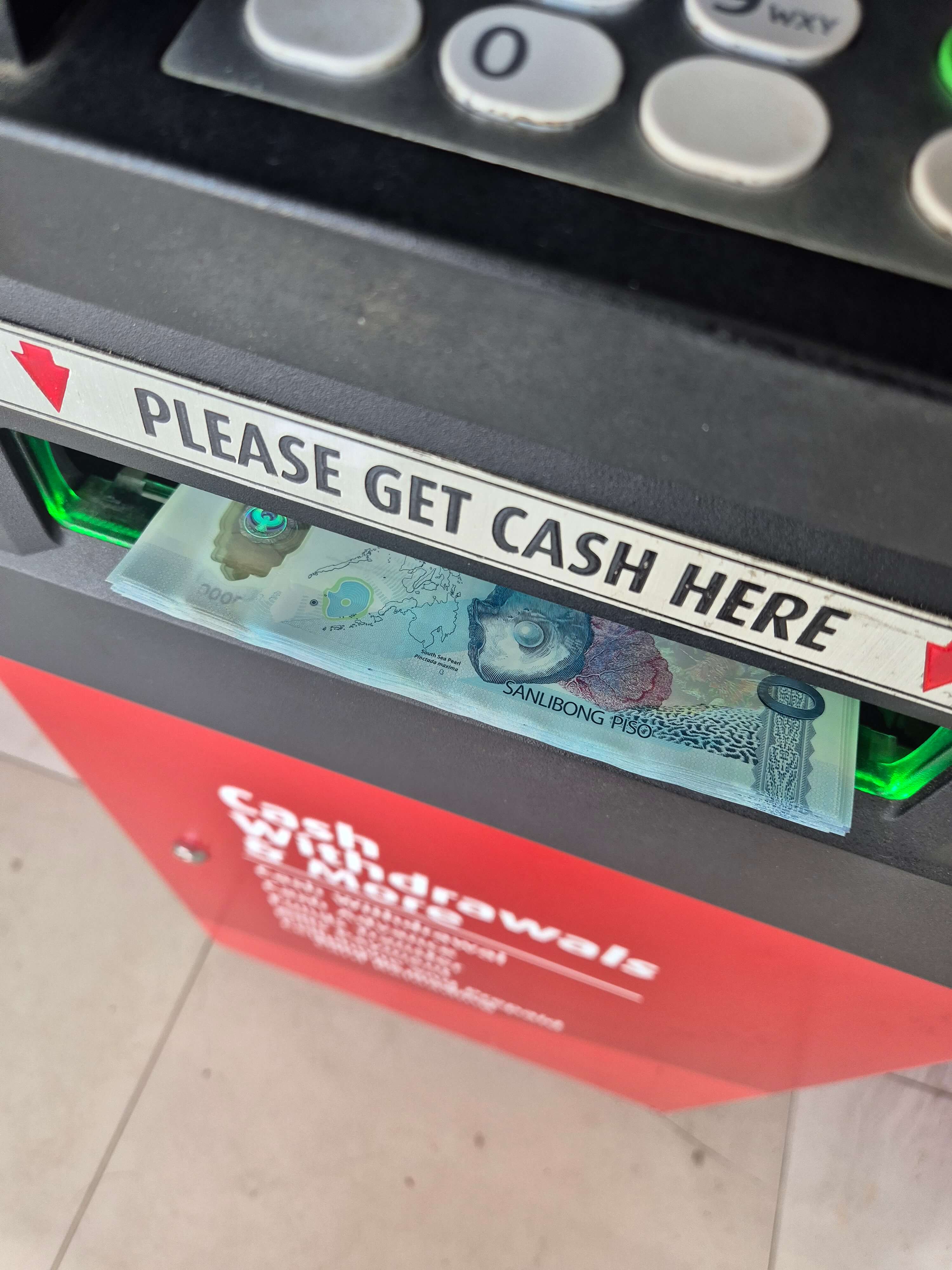 보홀 트래블카드 ATM 페소 출금하기 : BPI위치,수수료,인출한도