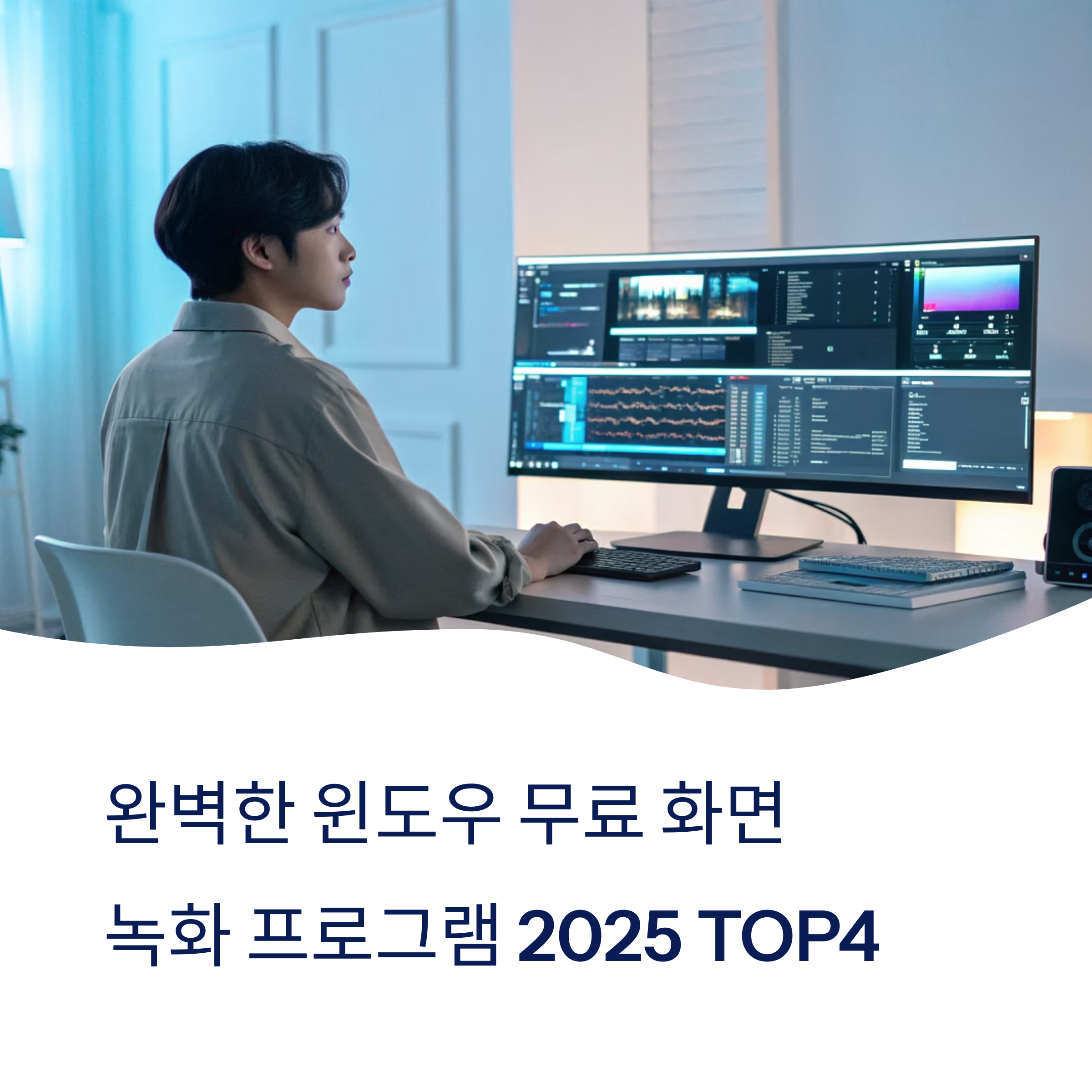 윈도우 무료 화면녹화 프로그램 2025 TOP4