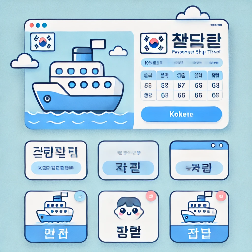삼천포 제주도 여객선 예약시간표, 배편예약, 배편요금, 여객차량요금