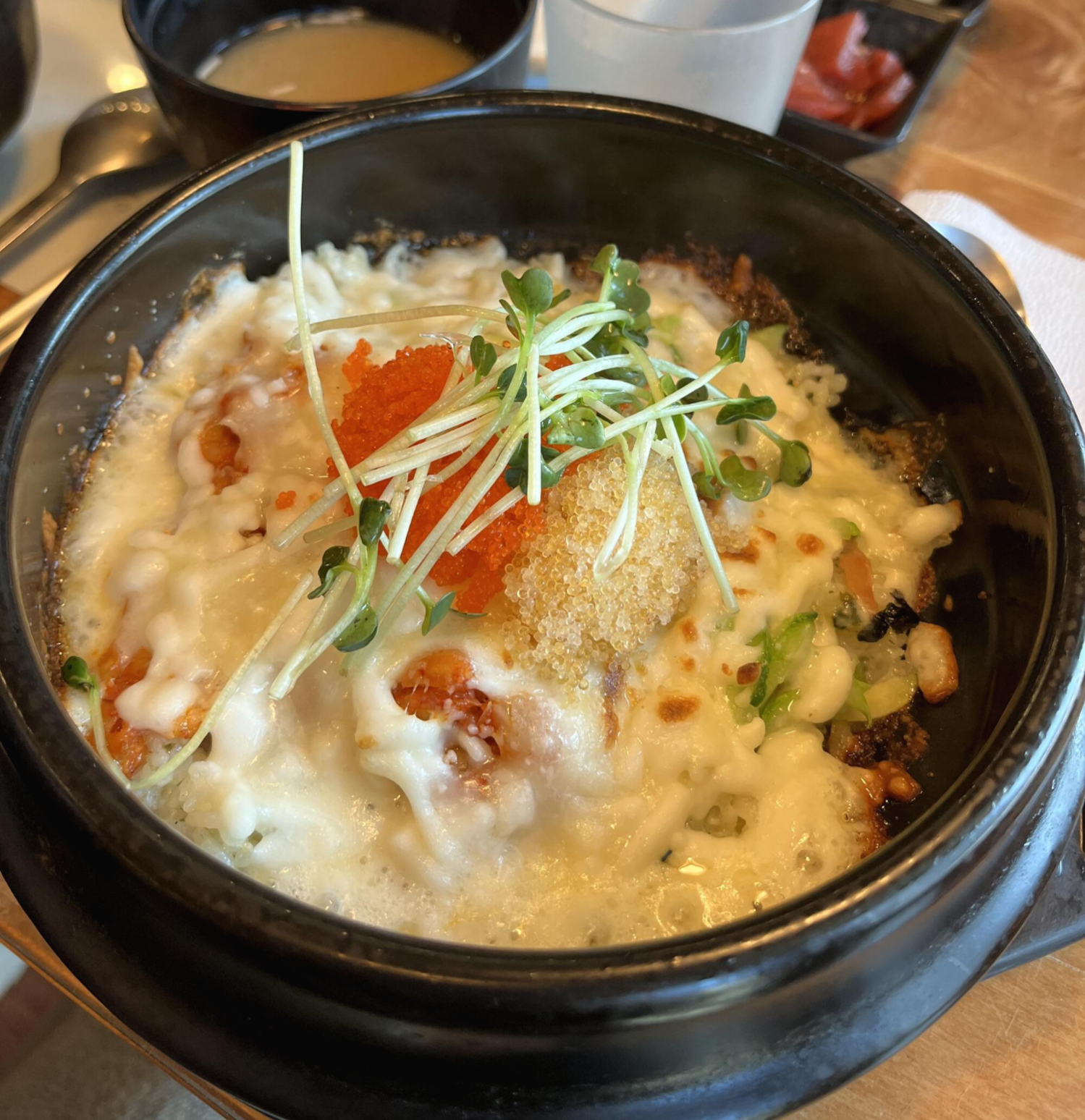 산책&#44; 치즈알밥