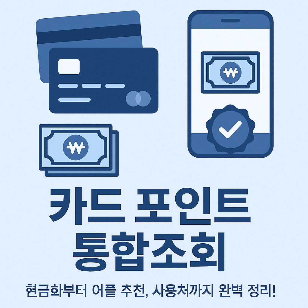 카드 포인트 통합조회