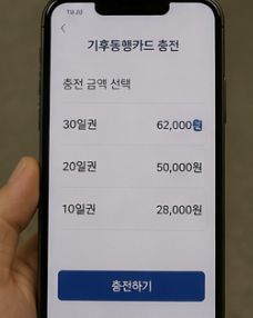 충전 및 판매처 