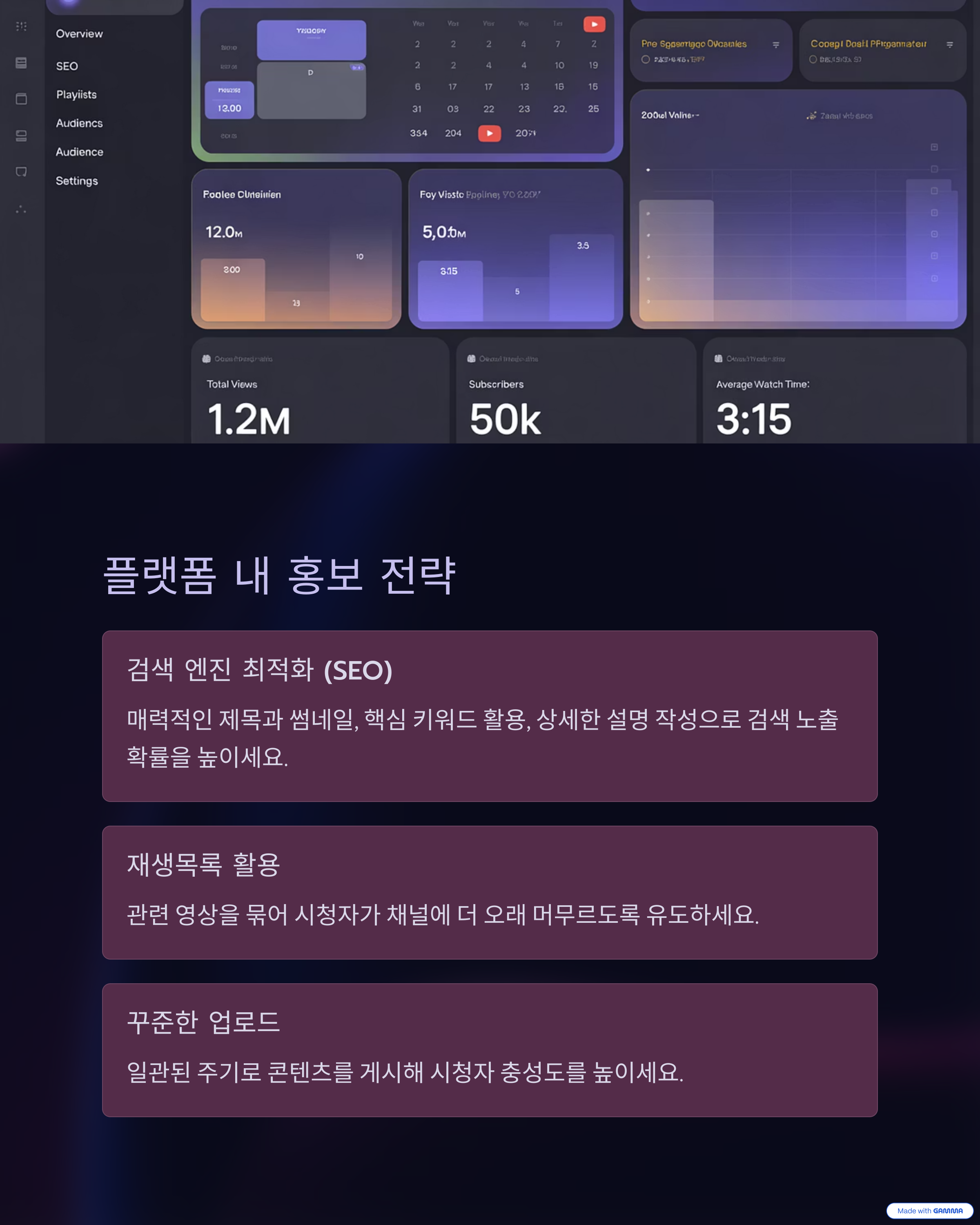 플랫폼 내 홍보 전략
