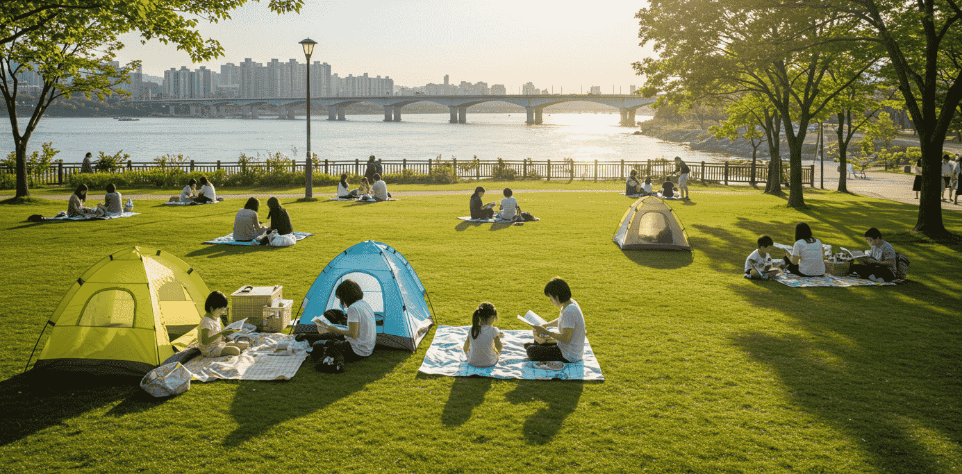 서울 한강 야외도서관 2025