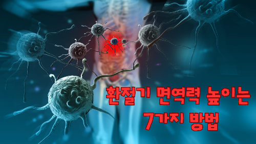 환절기 면역력 높이는 7가지 방법! 건강한 봄 필수 가이드