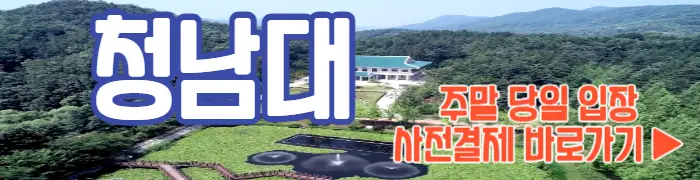 청남대 당일 입장 사전결제