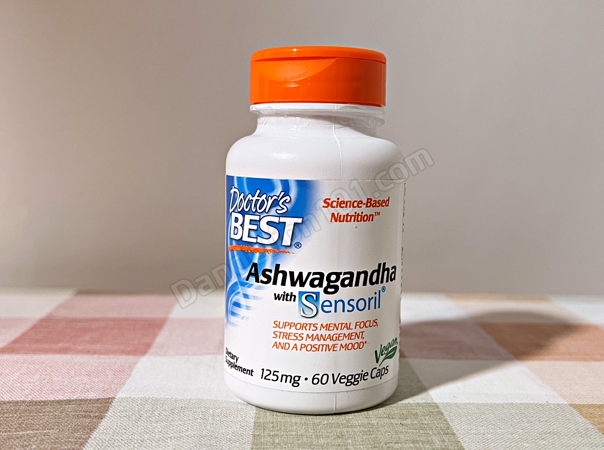 닥터스 베스트 센소릴&reg; 함유 아슈와간다 (Doctor's Best Ashwagandha with Sensoril&reg;)