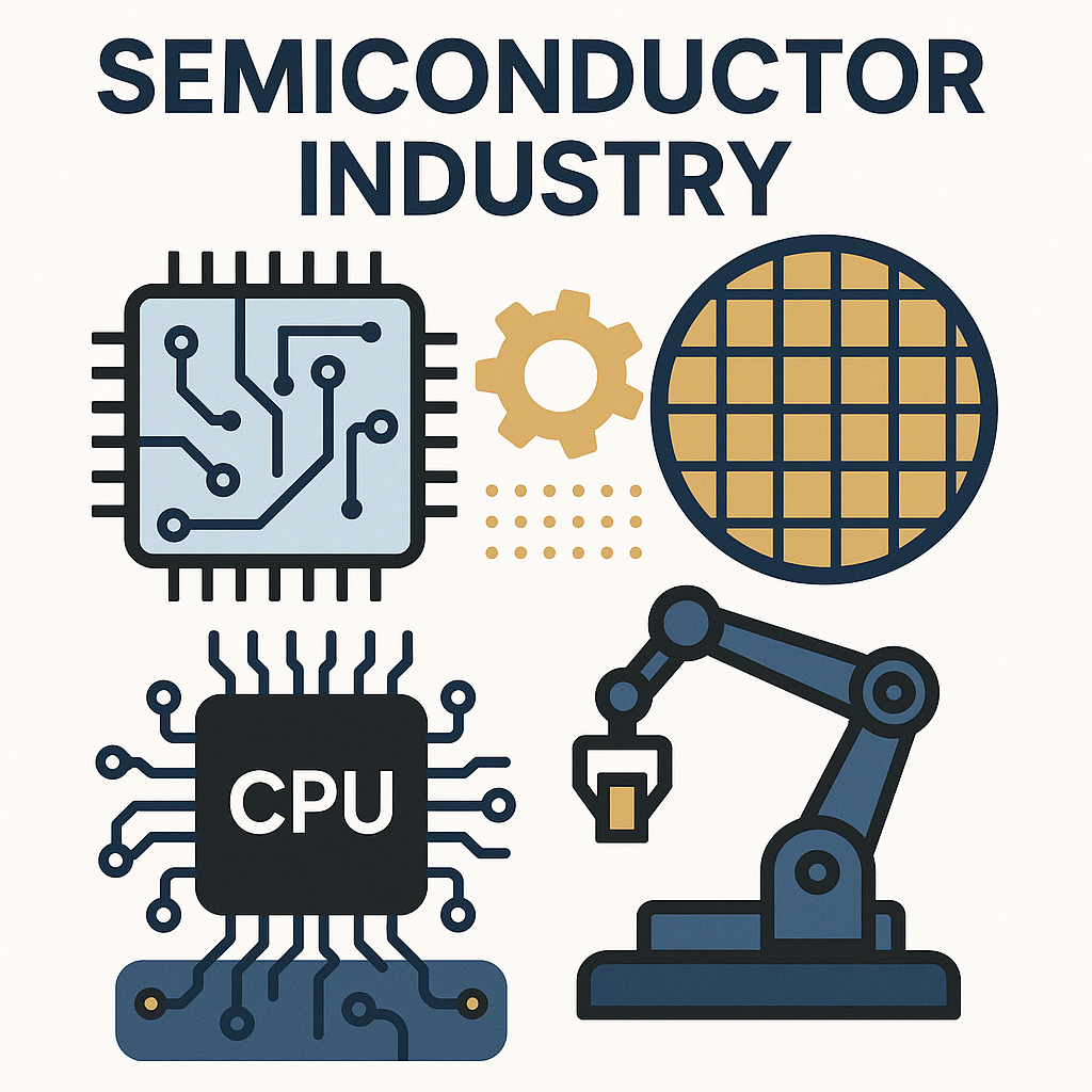 반도체 산업의 이미지