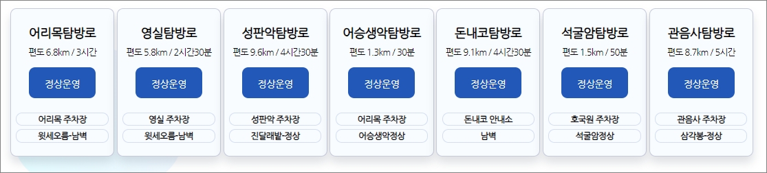 한라산 입산통제 실시간 확인