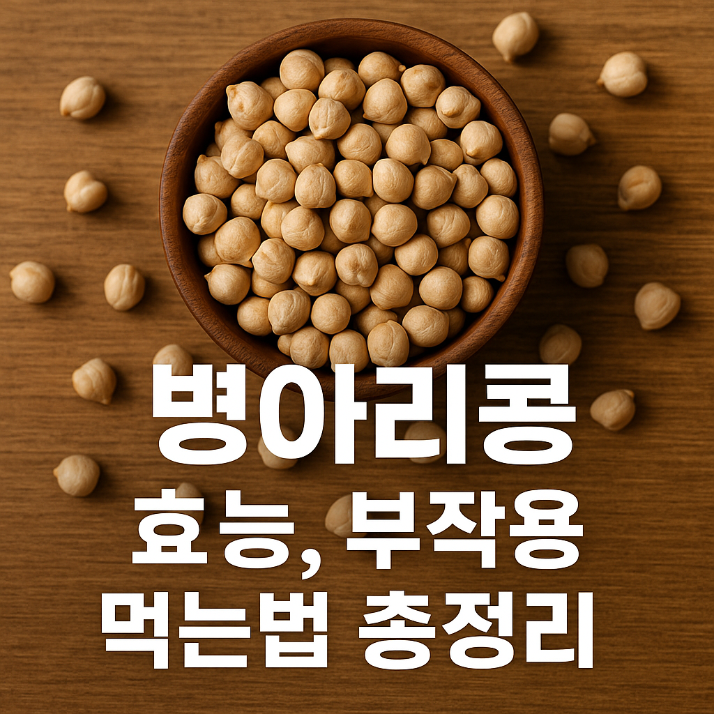 병아리콩 효능, 부작용, 먹는법 총정리
