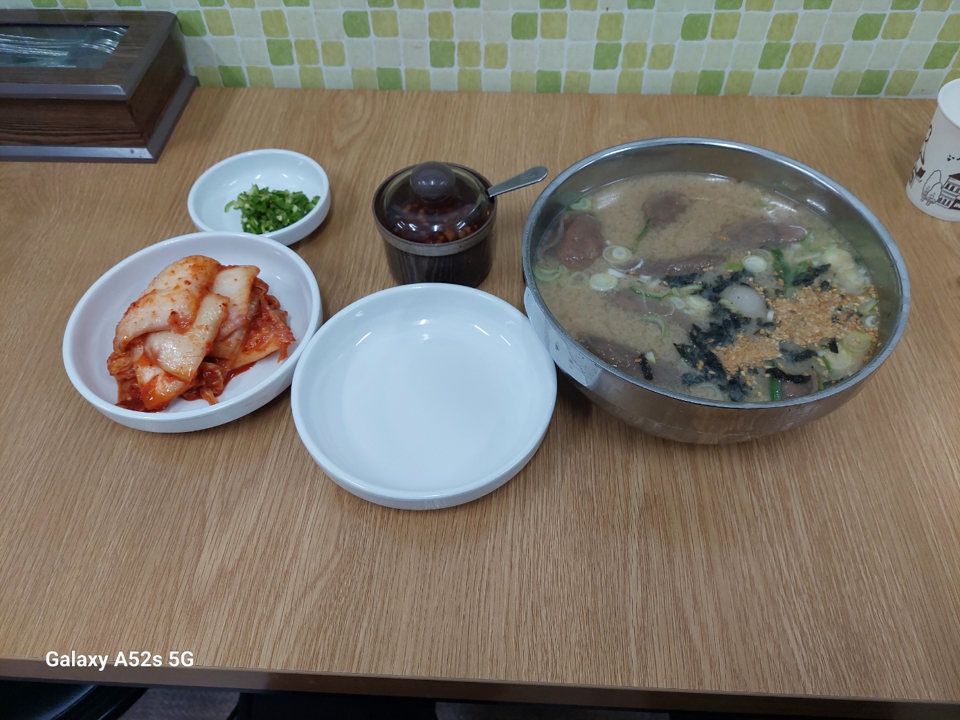 메밀만두국