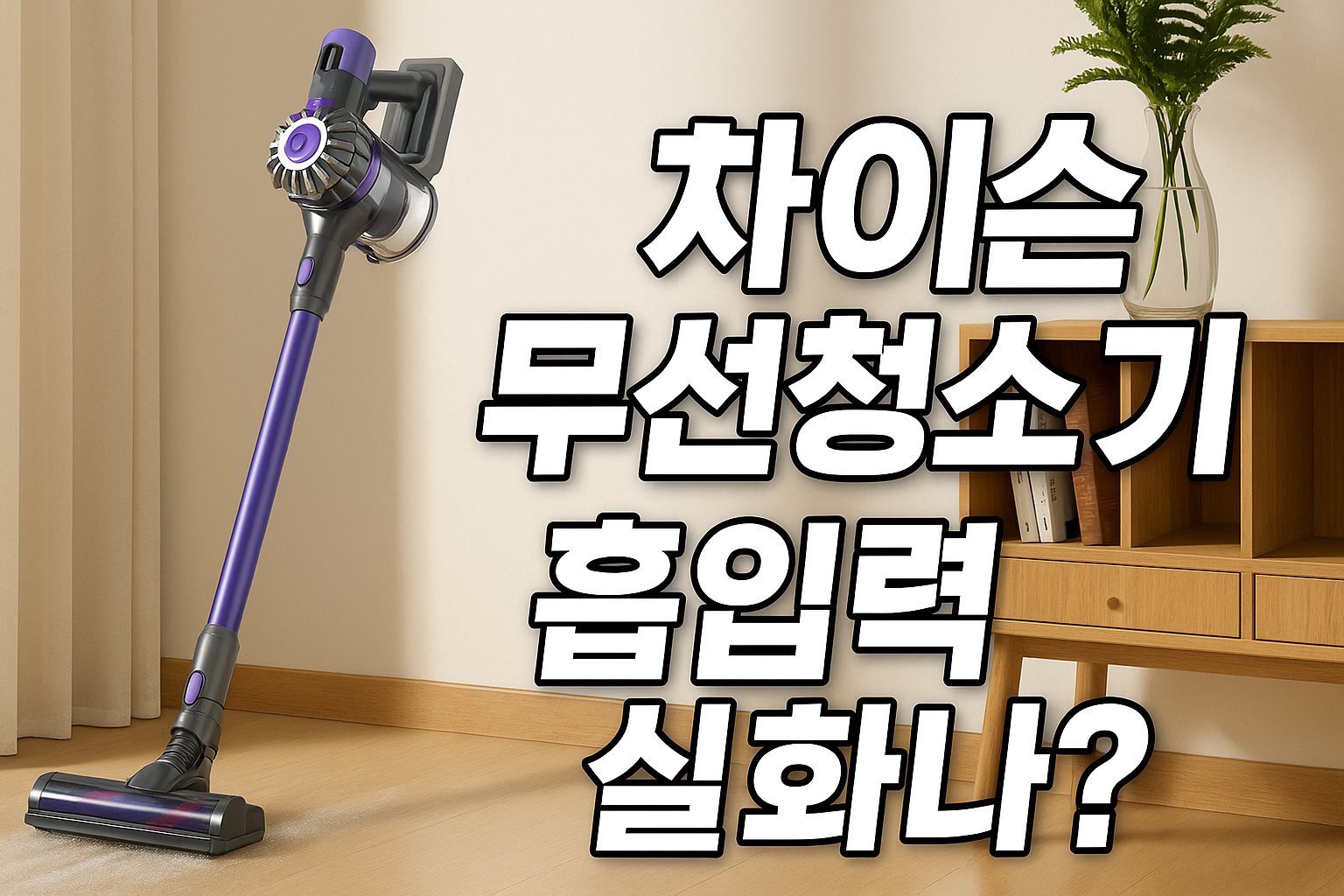 Teendow 차이슨 무선청소기 스틱형 흡입력 좋은 진공청소기