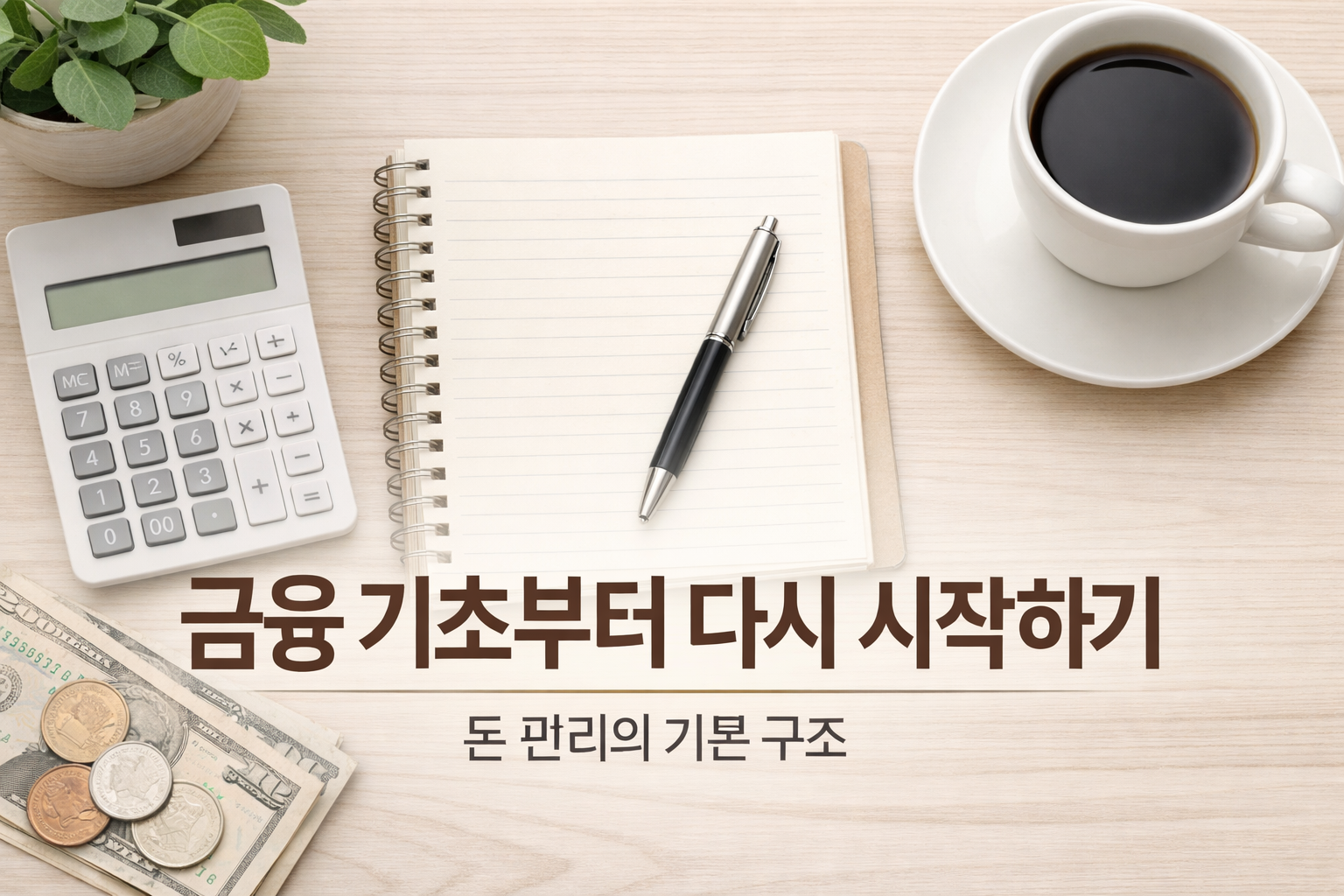 돈 관리의 출발점, 금융 기초를 이해해야 하는 이유