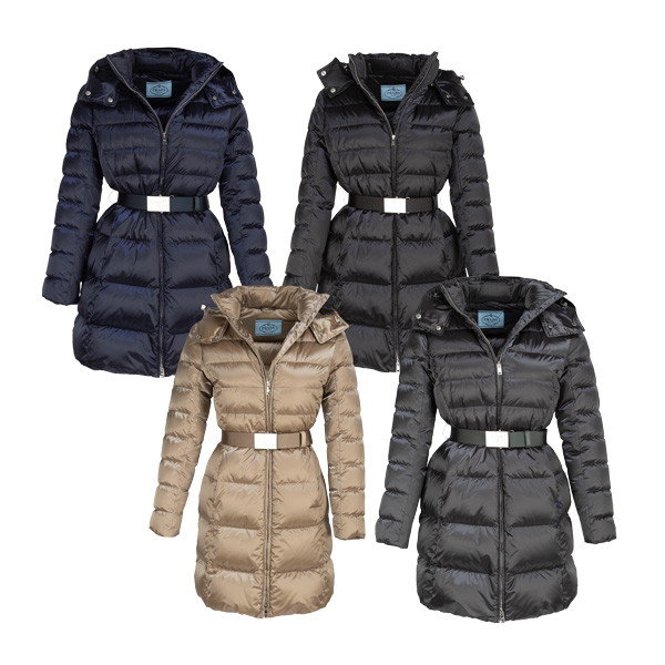 프라다 여성 벨트 롱패딩 1DAB 29Z660