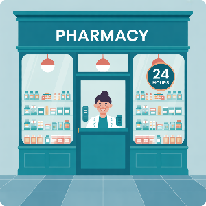 부산 휴일지킴이 약국 심야(공공심야약국) 이미지