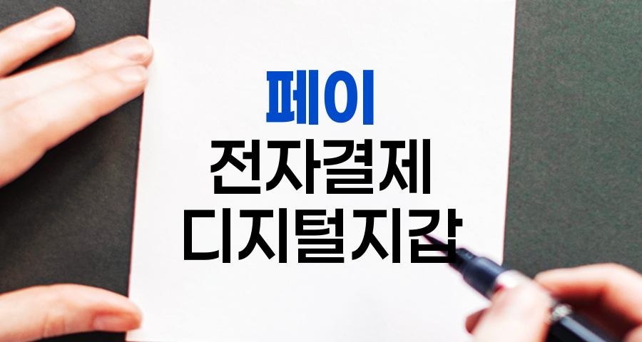 페이(Pay)의 의미와 사용법 상세 정리
