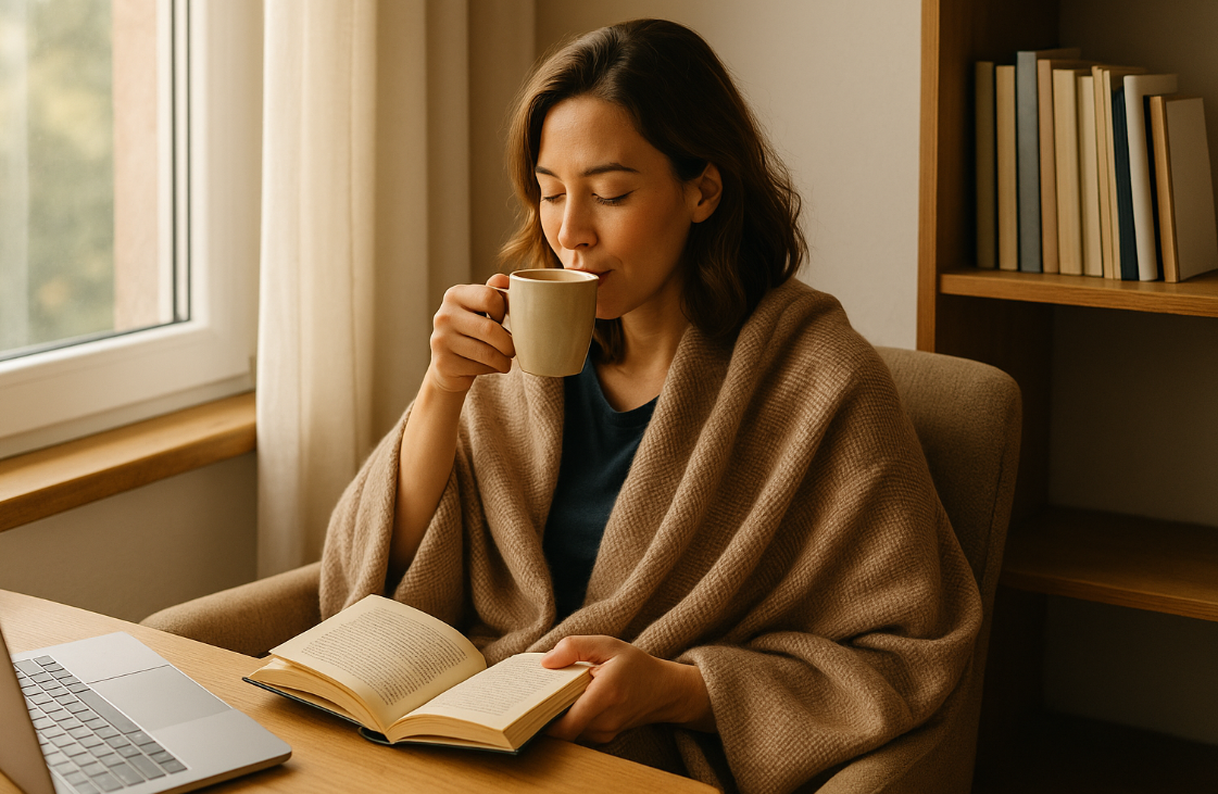 책과 커피 한 잔