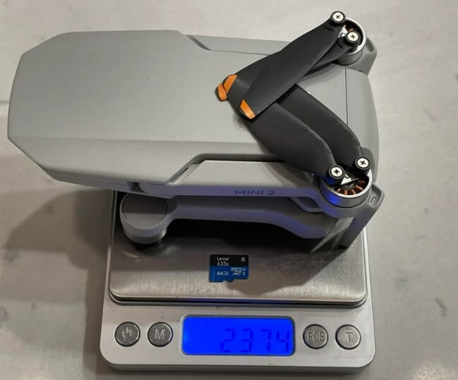 매빅-미니2-무게