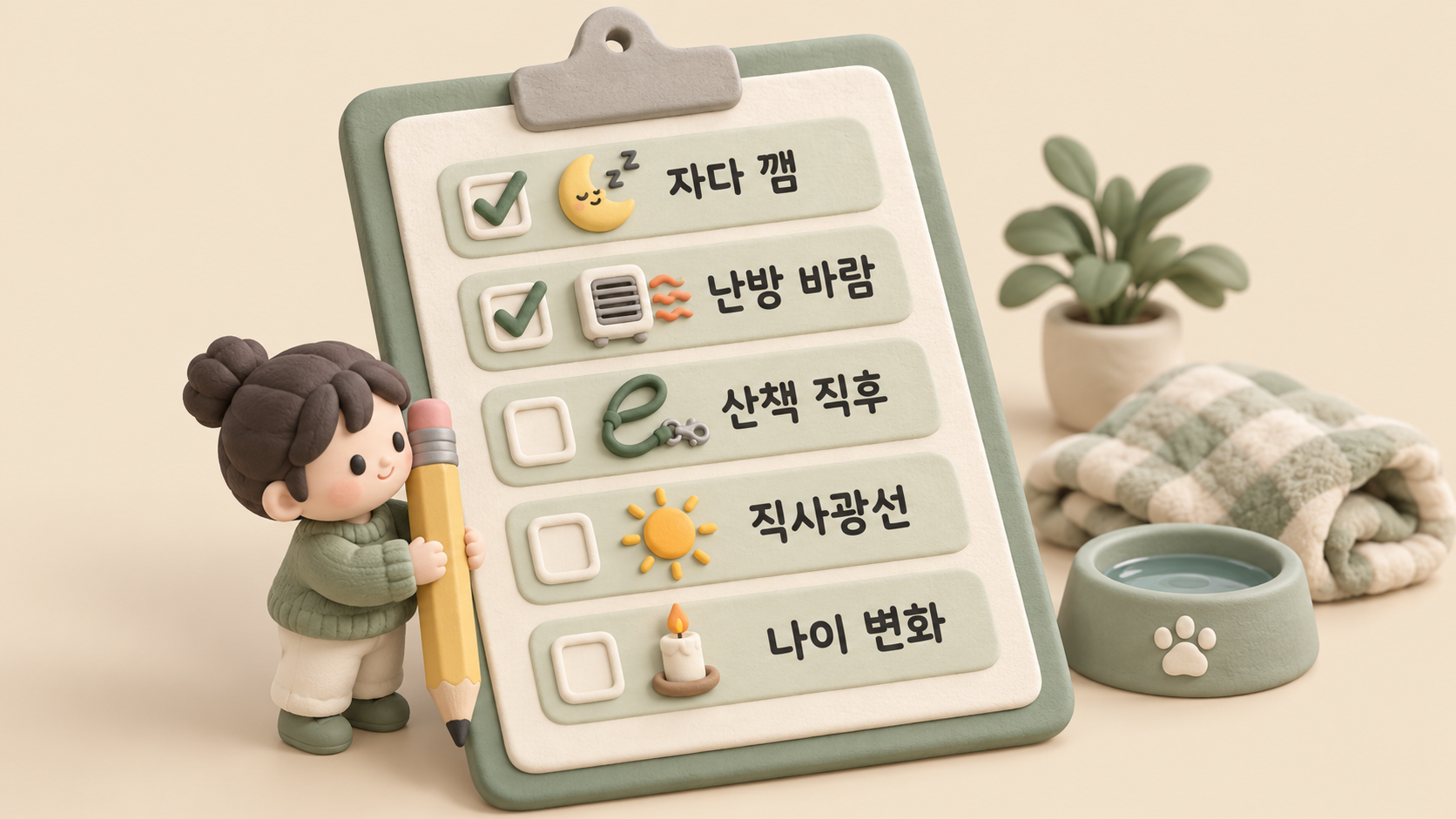 코가 마르는 흔한 이유
