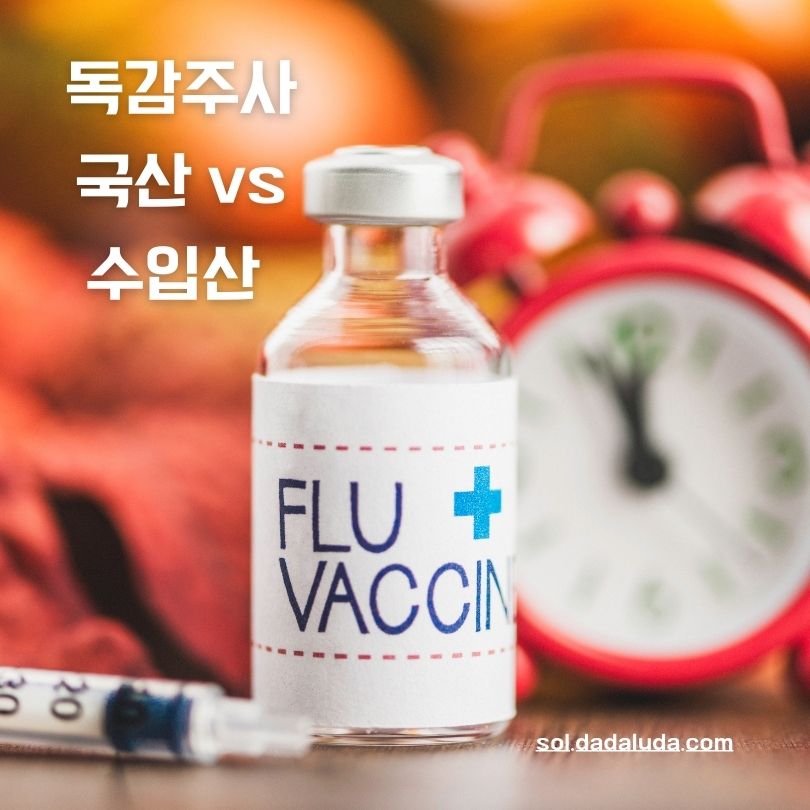 독감주사 국산 수입산 차이
