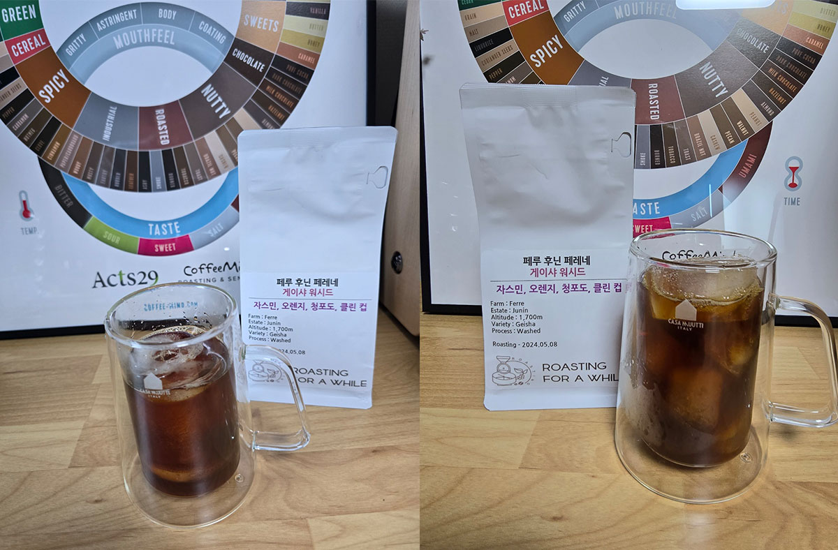 페루 후닌 페레네 아이스커피