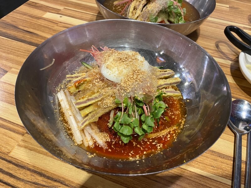 해운대 맛집 고메밀면 비빔밀면