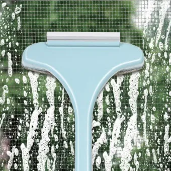 방충망 찌든때 칫솔과 구연산 불림으로 세척하는 법_3