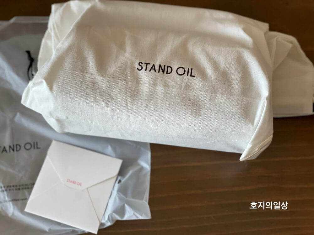 스탠드오일 레디오백 바닐라 - 더스트백과 제품 보증서