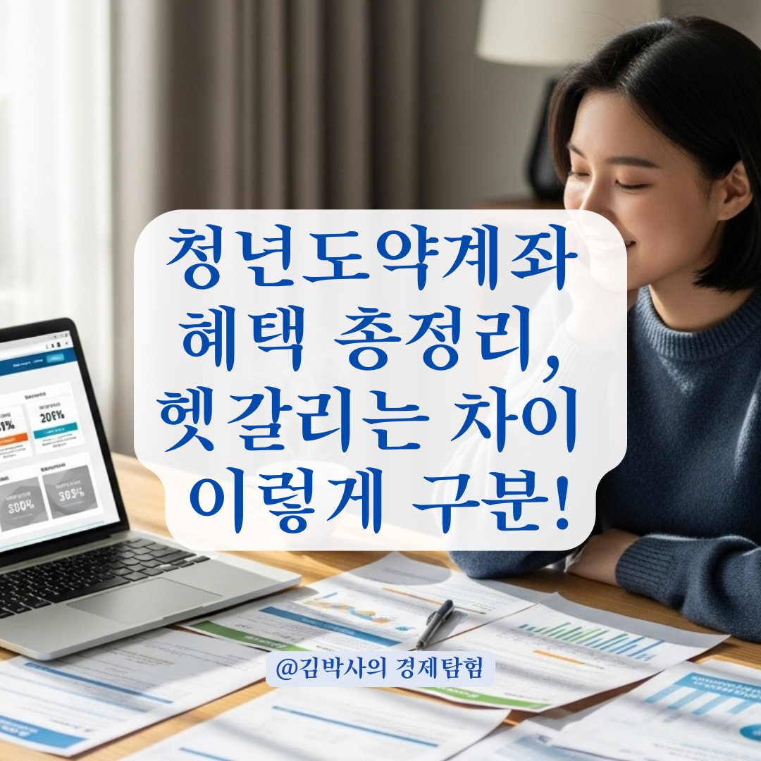 청년도약계좌 우대금리와 정부기여금, 헷갈리는 차이점 바로잡기.