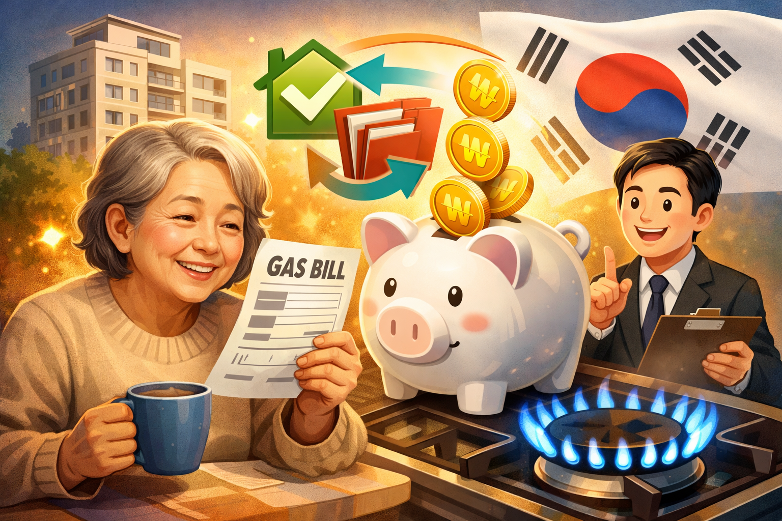 취약계층 도시가스 요금 경감|신청하지 않아도 자동 지원됩니다