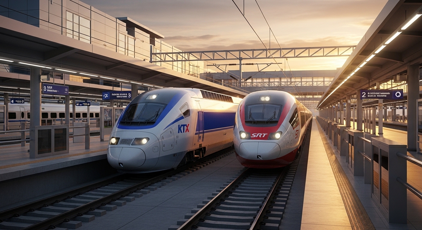 "KTX-SRT 교차운행 2월 25일 시작, 10% 저렴해진 부산 노선 총정리"