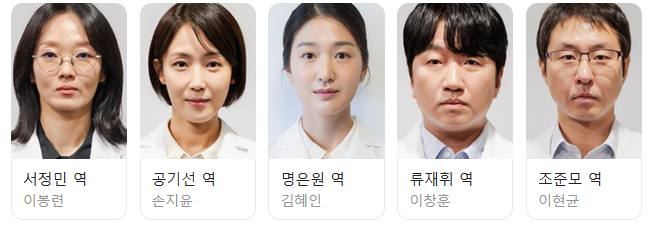 언젠가는 슬기로울 전공의생활 출연진