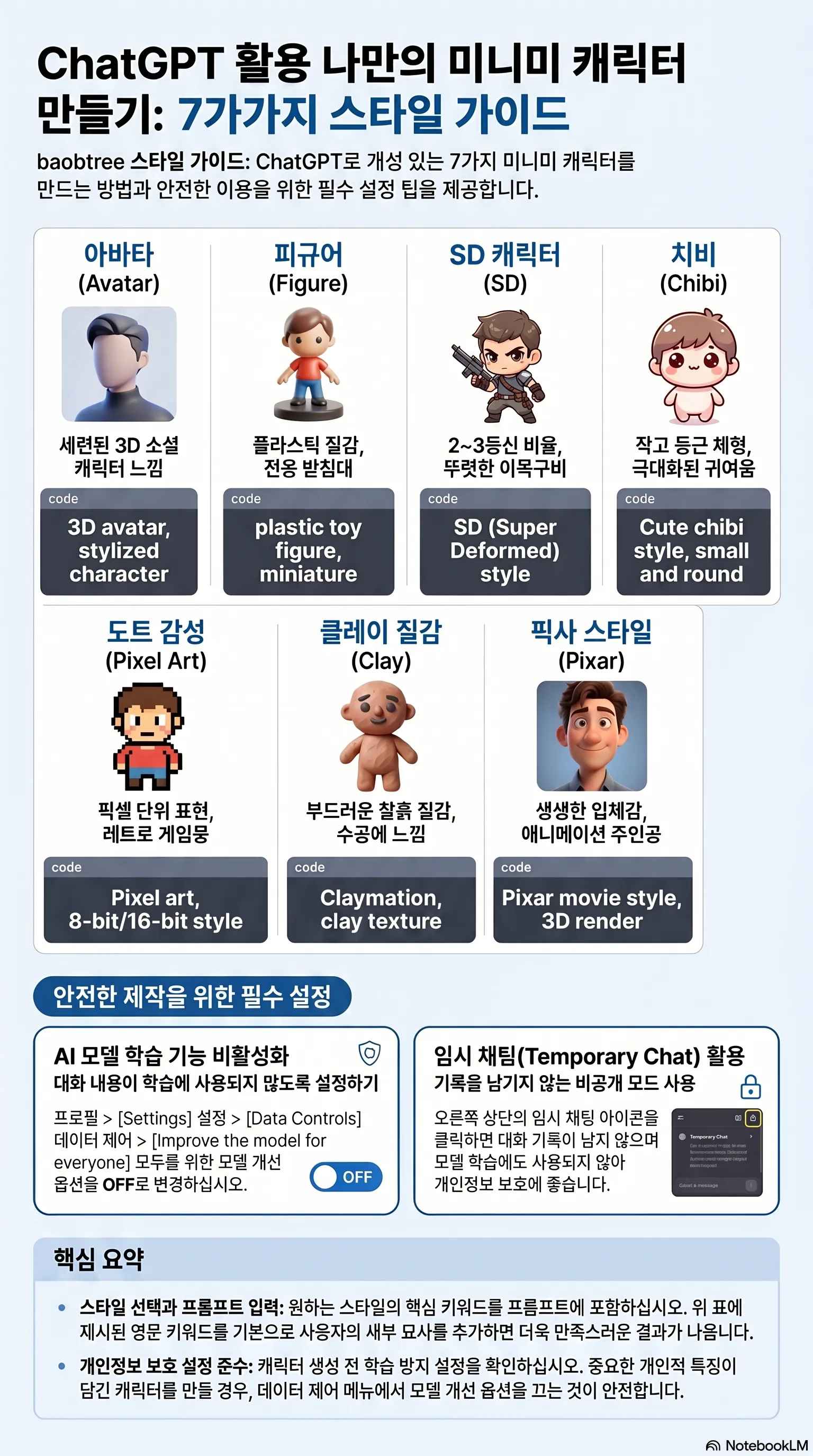 ChatGPT로 나만의 미니미 캐릭터