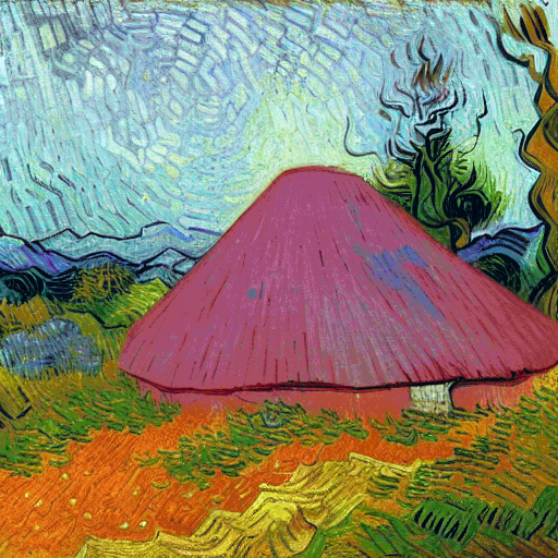 Stable Diffusion - Draw와 Inpaint 적용 결과