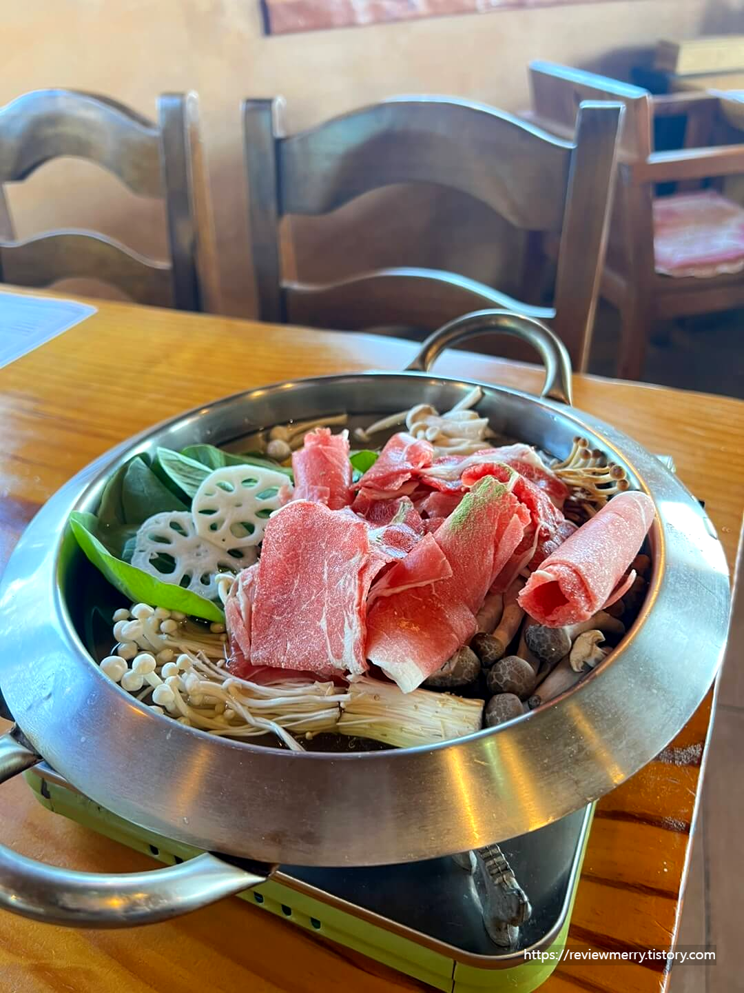 버섯 전골사진