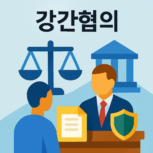 강간혐의, 강간형량