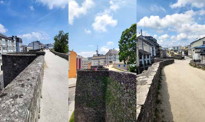 루고 로마 성벽 (Muralla Romana de Lugo) - 나른하게 화창한 날의 스페인 루고 성벽 그 길을 걸었다.