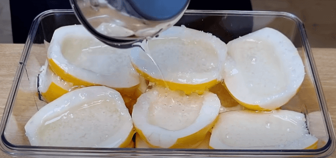 참외장아찌 요리법 4