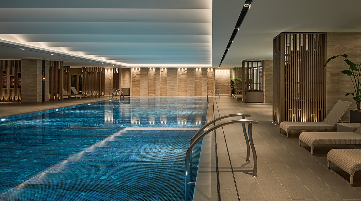 시그니엘 부산 수영장