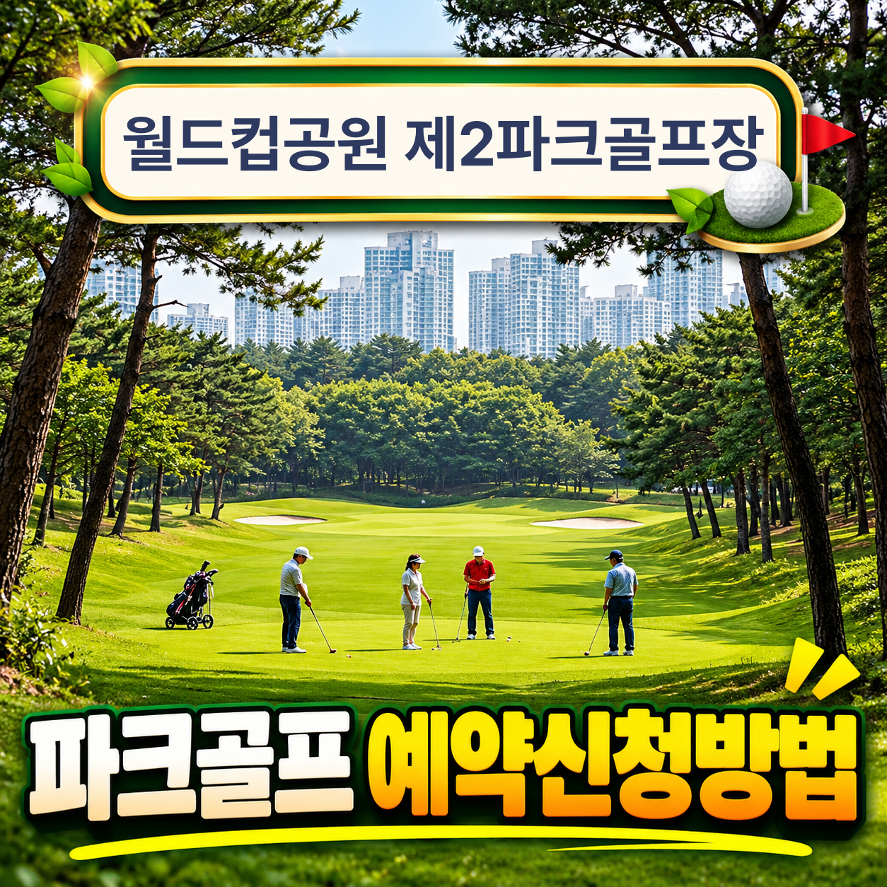 월드컵공원 제2파크골프장