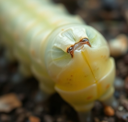 깔따구유충그림