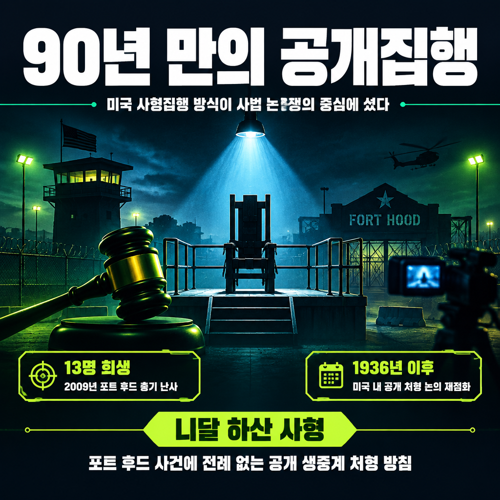 90년 만의 공개집행