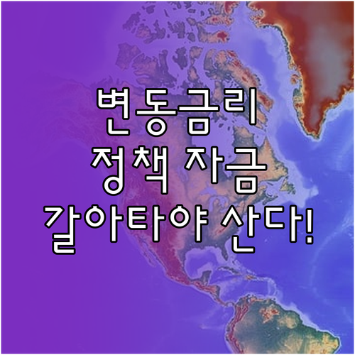 변동금리 주택 대출 이자 폭등 정책 ..