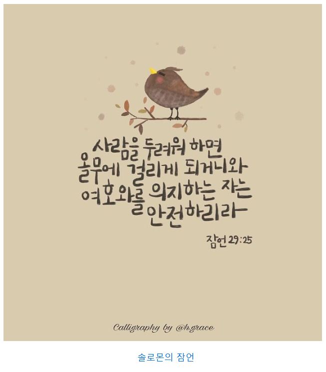 잠언 29장